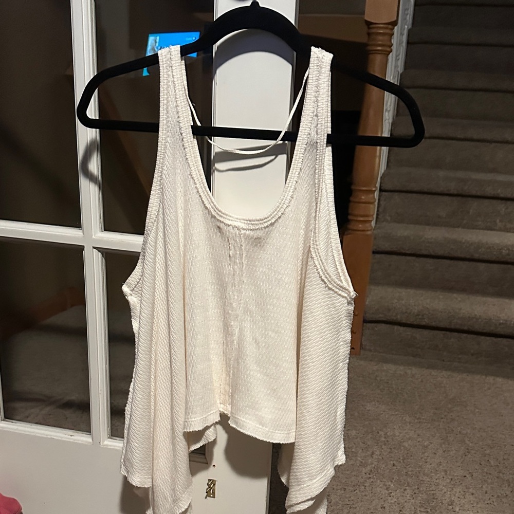 Free People Cream Tank Top - Picture 3 of 3